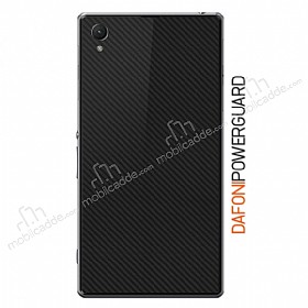 Dafoni PowerGuard Sony Xperia Z3 Arka Karbon Fiber Kaplama Sticker