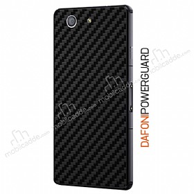 Dafoni PowerGuard Sony Xperia Z3 Compact Arka Karbon Fiber Kaplama Sticker