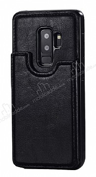 Dafoni Retro Samsung Galaxy S9 Czdanl Siyah Rubber Klf