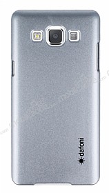 Dafoni Samsung Galaxy A5 Metallic Thin Silver Rubber Klf