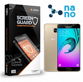 Dafoni Samsung Galaxy A7 2016 Nano Premium n + Arka Ekran Koruyucu