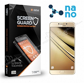 Dafoni Samsung Galaxy C5 Nano Glass Premium Cam Ekran Koruyucu