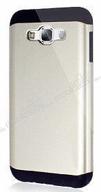 Dafoni Samsung Galaxy E7 Slim Power Ultra Koruma Gold Klf
