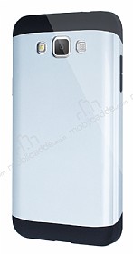 Dafoni Samsung Galaxy Grand Max Slim Power Ultra Koruma Silver Klf