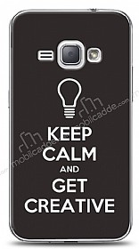 Samsung Galaxy J1 2016 Keep Calm And Get Creative Mor Gri Klf