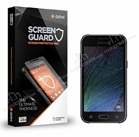 Dafoni Samsung Galaxy J1 Privacy Tempered Glass Premium Cam Ekran Koruyucu