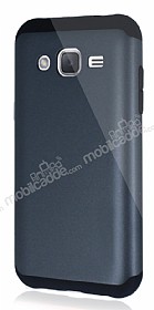 Dafoni Samsung Galaxy J2 Slim Power Ultra Koruma Siyah Klf