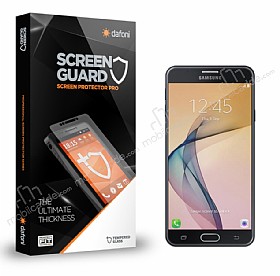 Dafoni Samsung Galaxy J5 Prime Tempered Glass Premium Cam Ekran Koruyucu