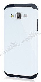Dafoni Samsung Galaxy J5 Slim Power Ultra Koruma Beyaz Klf