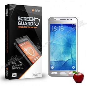 Dafoni Samsung Galaxy J5 Tempered Glass Ayna Silver Cam Ekran Koruyucu