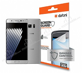 Dafoni Samsung Galaxy Note FE n + Arka Darbe Emici Curve Ekran Koruyucu Film