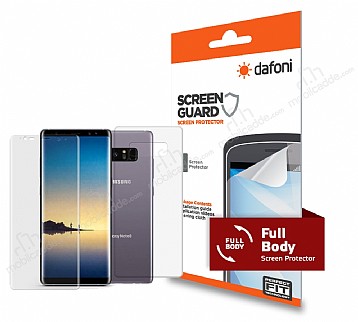 Dafoni Samsung Galaxy Note 8 Full Body Tam Gvde Koruyucu Film