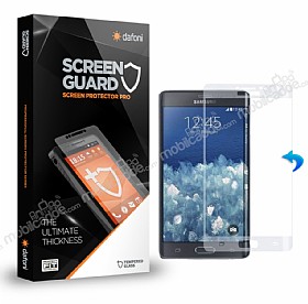Dafoni Samsung Galaxy Note Edge Full Tempered Glass Premium effaf Cam Ekran Koruyucu