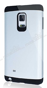 Dafoni Samsung Galaxy Note Edge Slim Power Ultra Koruma Silver Klf