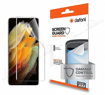 Dafoni Samsung Galaxy S21 Ultra Curve Darbe Emici Ekran Koruyucu