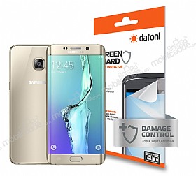 Dafoni Samsung Galaxy S6 Edge Plus n + Arka Darbe Emici Curve Ekran Koruyucu Film