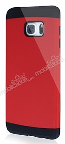 Dafoni Samsung Galaxy S6 Edge Plus Slim Power Ultra Koruma Krmz Klf