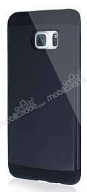 Dafoni Samsung Galaxy S6 Edge Plus Slim Power Ultra Koruma Siyah Klf