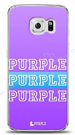 Samsung Galaxy S6 edge Purple Design Klf