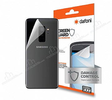 Dafoni Samsung Galaxy S9 Darbe Emici Arka Gvde Koruyucu
