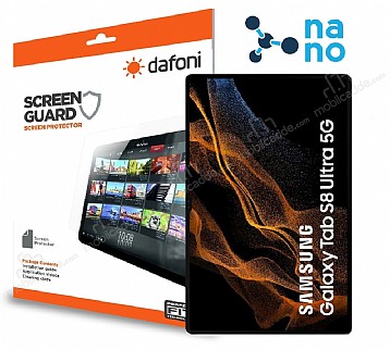 Dafoni Samsung Galaxy Tab S8 Ultra SM-X906 Mat Nano Premium Tablet Ekran Koruyucu