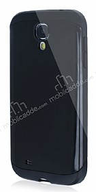 Dafoni Samsung i9500 Galaxy S4 Slim Power Ultra Koruma Siyah Klf