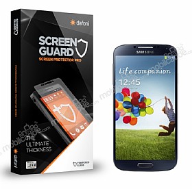 Dafoni Samsung i9500 Galaxy S4 Tempered Glass Premium Cam Ekran Koruyucu