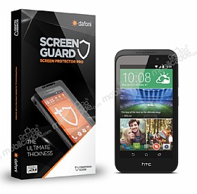 Dafoni HTC Desire 320 Tempered Glass Premium Cam Ekran Koruyucu