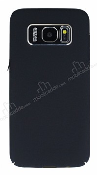 Dafoni Shade Samsung Galaxy S7 edge Kamera Korumal Siyah Rubber Klf