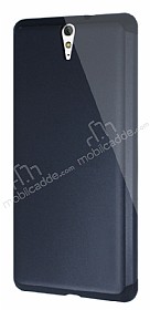 Dafoni Sony Xperia C5 Ultra Slim Power Ultra Koruma Siyah Klf