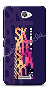 Sony Xperia E4 Skateboard Klf