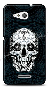Sony Xperia E4g Black Skull Klf