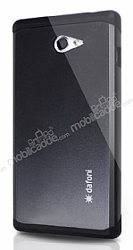 Dafoni Sony Xperia M2 Slim Power Siyah Klf