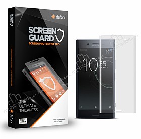 Dafoni Sony Xperia XZ Premium Tempered Glass Premium Full effaf Cam Ekran Koruyucu