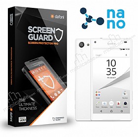 Dafoni Sony Xperia Z5 Compact Nano Premium n + Arka Ekran Koruyucu