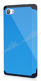 Dafoni Sony Xperia Z5 Compact Slim Power Ultra Koruma Mavi Klf