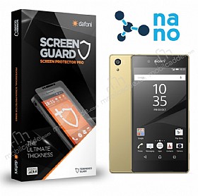 Dafoni Sony Xperia Z5 Nano Premium n + Arka Ekran Koruyucu