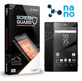 Dafoni Sony Xperia Z5 Premium Nano Premium n + Arka Ekran Koruyucu