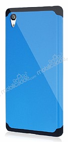 Dafoni Sony Xperia Z5 Slim Power Ultra Koruma Mavi Klf