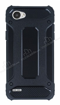 Tough Power LG Q6 Ultra Koruma Siyah Klf