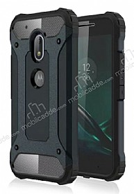 Tough Power Motorola Moto G4 / G4 Plus Ultra Koruma Siyah Klf