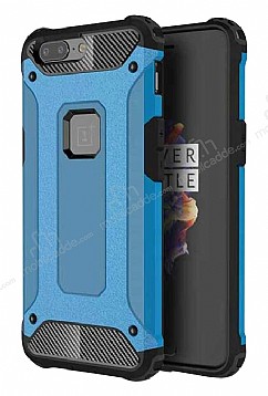 Tough Power OnePlus 5 Ultra Koruma Mavi Klf