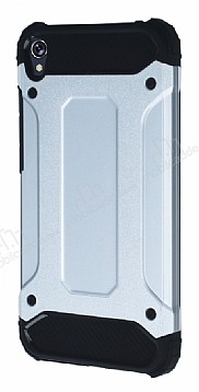 Tough Power Asus Zenfone Live ZB501KL Ultra Koruma Silver Klf