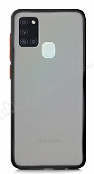 Dafoni Union Samsung Galaxy A21s Ultra Koruma Siyah Klf