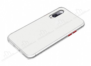 Dafoni Union Samsung Galaxy A50 Ultra Koruma Beyaz Klf