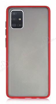 Dafoni Union Samsung Galaxy Note 10 Lite Ultra Koruma Krmz Klf