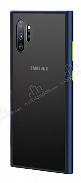 Dafoni Union Samsung Galaxy Note 10 Plus Ultra Koruma Lacivert Klf