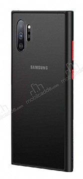 Dafoni Union Samsung Galaxy Note 10 Plus Ultra Koruma Siyah Klf