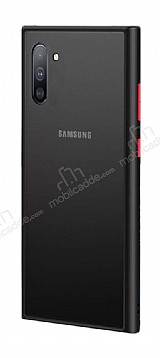 Dafoni Union Samsung Galaxy Note 10 Ultra Koruma Siyah Klf
