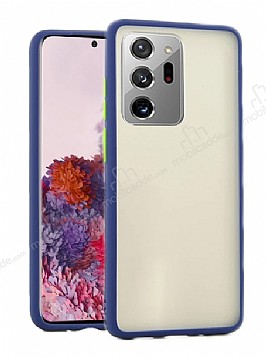 Dafoni Union Samsung Galaxy Note 20 Ultra Sper Koruma Lacivert Klf